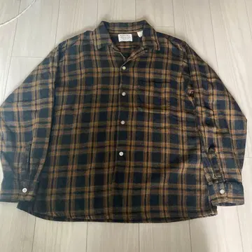 50s 60s arrow 빈티지 체크 셔츠 보드 셔츠 usa 제조