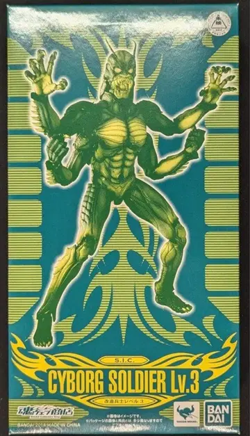 미개봉품 혼웹 상점 한정판 S.I.C. 개조 병사 레벨 3 신 가면라이더