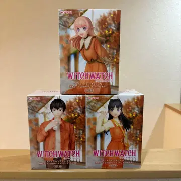 위치 워치 피규어 오토기 모리히토 와카츠키 니코 미야오 네무 3체 세트