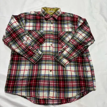 JEAN-COX 체크 셔츠 플란넬 셔츠 올드