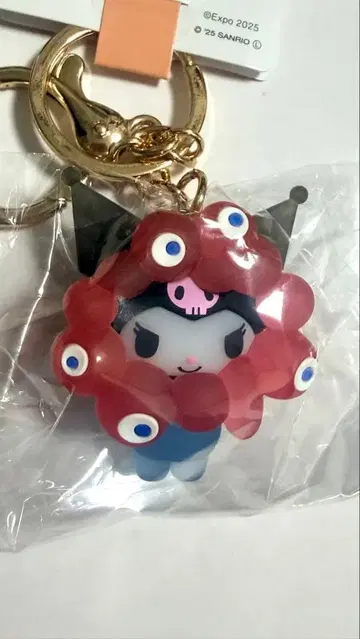 새상품 미사용] 먀쿠먀쿠 산리오 클리어 키링 쿠로미 오사카 간사이 만박