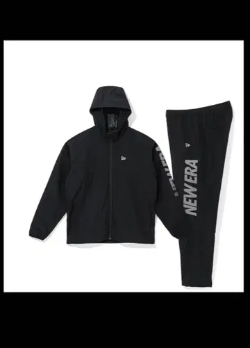 NEW ERA 저지 세트 블랙 (팬츠만)