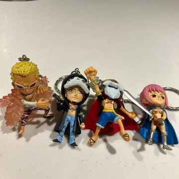 원피스 SD 피규어 키링 세트 (드레스로자)