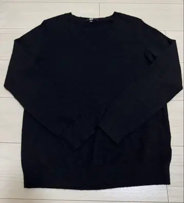 UNIQLO 캐시미어 100 V넥 스웨터 긴팔 L