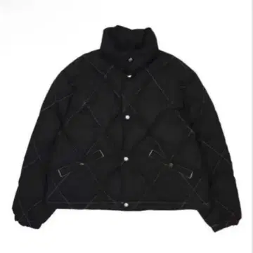 jieda 퀼팅 다운 자켓