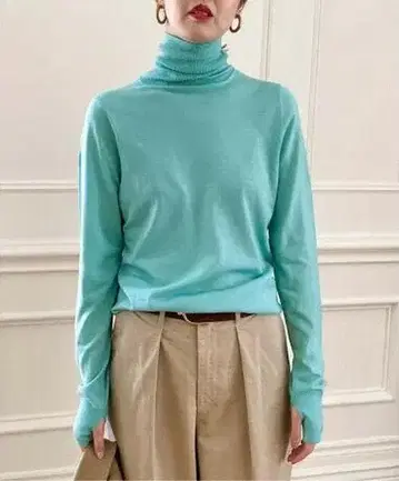 IENA 이에나 maison 터틀넥 풀오버 니트