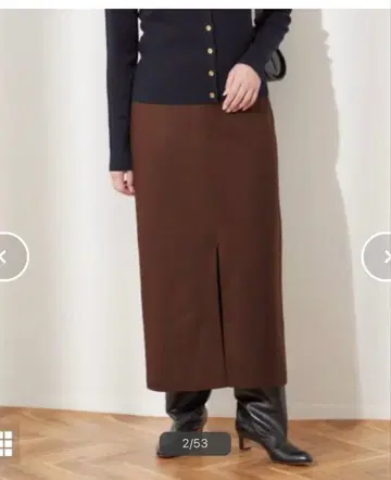 새상품급 JOURNAL STANDARD L'ESSAGE 울 스커트 38