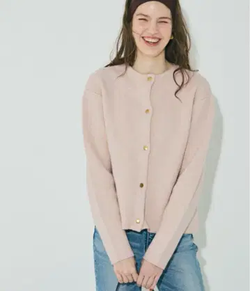 coca 더블 페이스 니트 가디건