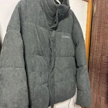 GUESS 그레이 코듀로이 블루종