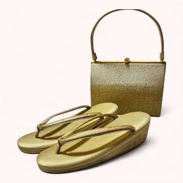 골드 조리와 핸드백 세트