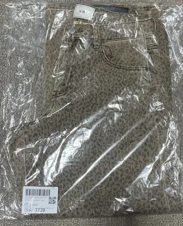 WHO'S WHO gallery 모듬 패턴 로우라이즈 데님 S 사이즈