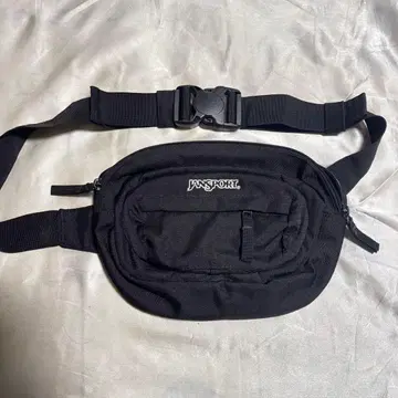 JanSport 잔스포츠 백 바디백 나일론 블랙