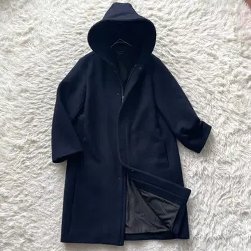 MACPHEE TOMORROWLAND 울 풀 집업 롱 코트