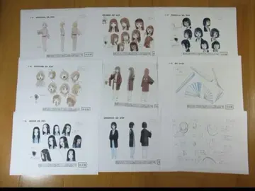 죠시라쿠 설정 자료 제작 자료 약 80장