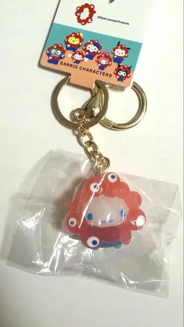 [새상품 미사용] 미야쿠미야쿠 산리오 클리어 키링 시나모롤