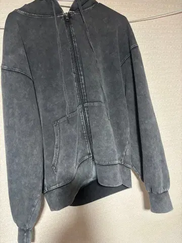 ZOZOTOWN CIYOT - 데님 집업 후드티