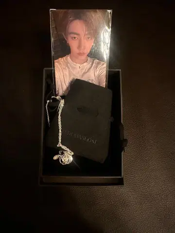 ZB1 never say never MD 목걸이 장하오 트레이딩 카드