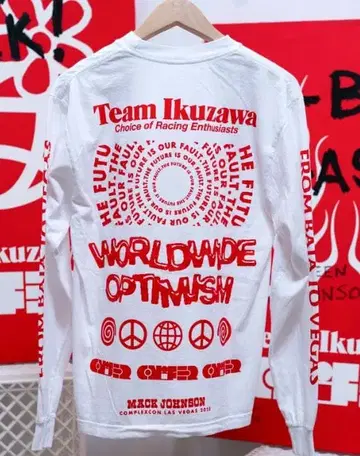 팀 이쿠자와 맥 존슨 긴팔 M