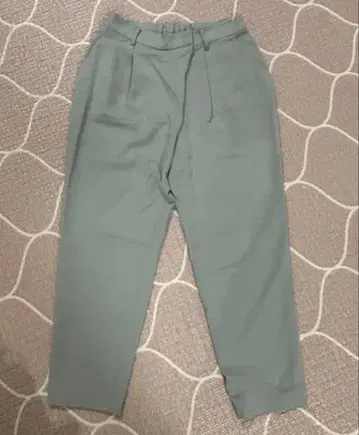 SOEJU 소쥬 턱 팬츠 팬츠 민트 L