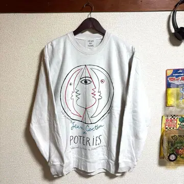 HEAR MY NAME x JEAN COCTEAU 별주 프린트 맨투맨