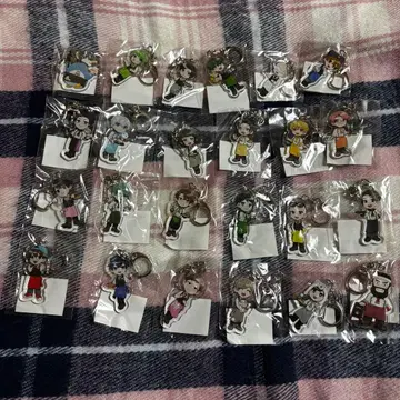 타카다무라 애니메이트 카페 아크릴 키링 컴플리트 세트