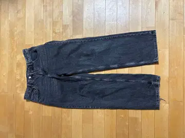 ZARA 다크 그레이 데님