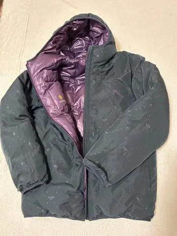 BILLABONG 빌라봉 리버서블 다운 점퍼 새상품급 M