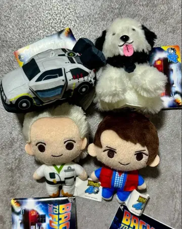 백 투 더 퓨처 마스코트 모티브 컬렉션 4종 세트