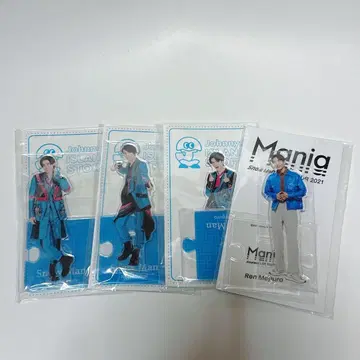 SnowMan 메구로 렌 무카이 코지 후카사와 타츠야 아크릴 스탠드 세트