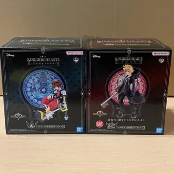 제일복권 킹덤하츠 피규어 소라 록사스 동상