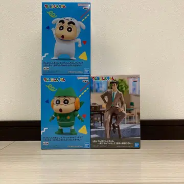 짱구는 못말려(크레용 신짱) 액션 피규어 3체 세트