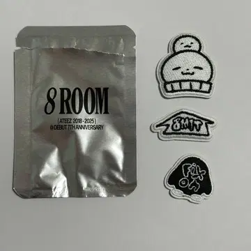ATEEZ 8ROOM 팝업 민기 다리미 패치 와펜