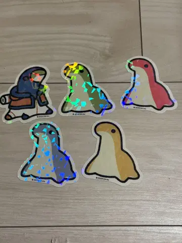 apex 니지산지 마루이 홀로그램 스티커 5세트 넷시 특전