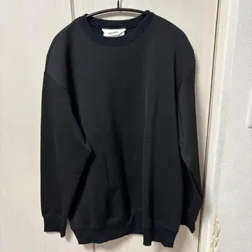 DIGAWEL 블랙 맨투맨 사이즈 1