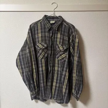 FIVE BROTHER 90s 헤비 플란넬 셔츠 2XL