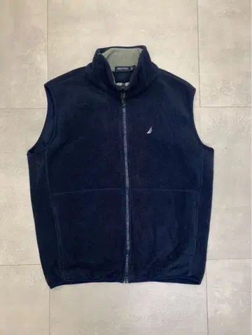 네이비 플리스 집업 베스트