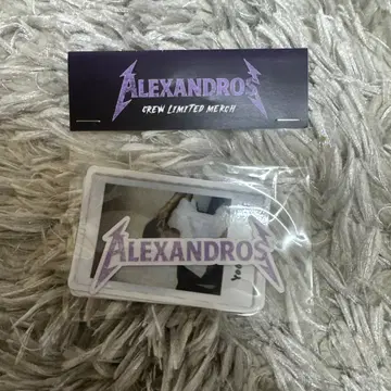ALEXANDROS CREW LIMITED MERCH 스티커