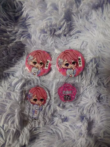 댄던던 교토마후 시라토리 아이라 아크릴 스탠드 캔뱃지