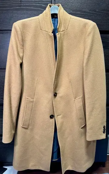 [컨디션 최상 클리닝 완료] ZARA 카멜 체스터 코트 남성용 M