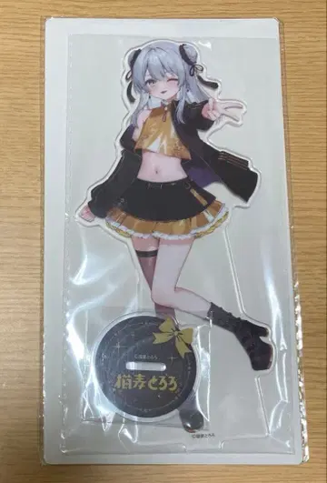 네코무기 토로로 아이돌 컬렉션! 빅 아크릴 스탠드 스티커 포함