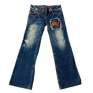 RIBERA JEANS 플레어 데님 플레어 팬츠