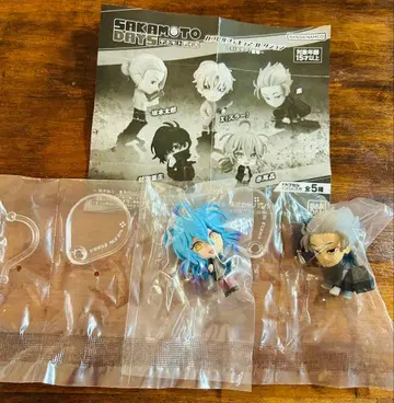 사카모토 데이즈 캡슐 피규어 컬렉션 낙 아카오 아키라 2개 세트