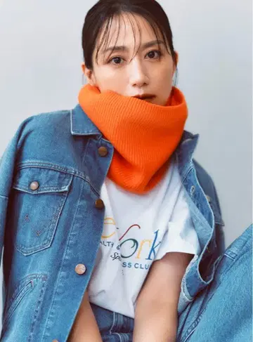 25aw FORME 넥워머 오렌지