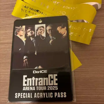 Da-iCE EntranCE ARENA TOUR 아크릴 패스 10/30분