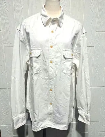 THE CUTRATE 화이트 긴팔 셔츠