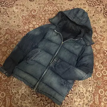 GOSTAR DE FUGA 데님 다운 자켓 인디고