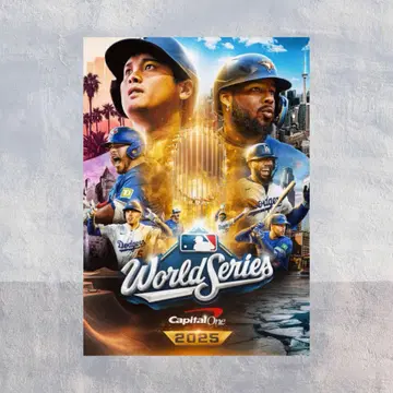 [ A4 포스터 ] 다저스 vs 블루제이스 월드 시리즈 포스터
