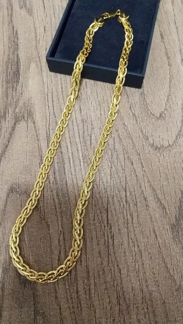 여성용 목걸이 골드 골드 컬러 정리품 45cm 30.0g