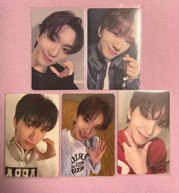 boynextdoor 운학 트레이딩 카드 no genre 5장 세트
