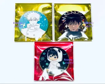 주술회전 후시구로 메구미 말큐브 홀로그램 캔뱃지 글리터 캔뱃지